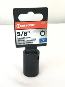 * Crescent 5/8" x 1/2" Impact Socket CIMS7N SAE 6-Point NEW - Picture 1 of 3