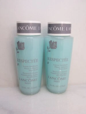 LOCIÓN ACONDICIONADORA EXTREMADAMENTE SUAVE LANCOME RESPETEE 4 OZ LOTE DE 2 Foto 1 de 3
