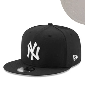 New York Yankees NYY MLB Authentic New Era 59FIFTY Fitted Cap - B/W5950 - Picture 1 of 1