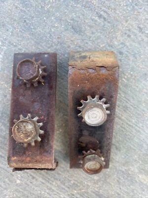 Dodge Royal Lancer 1955 2 puertas HT izquierda derecha ventana trasera topes Mopar Foto 1 de 4