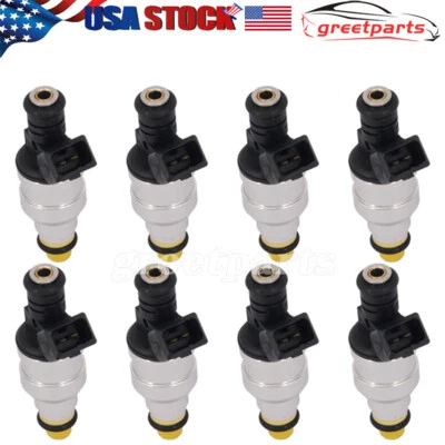 0280150211 8pcs Fuel Injectors Fits 1986-1988 Ford Thunderbird Mercury Cougar LS Foto 1 de 4