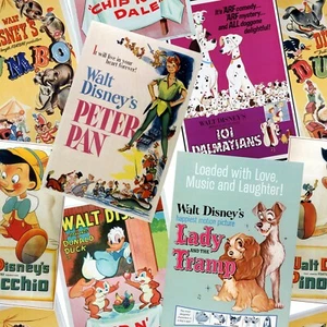 Disney Fabric BTY, Disney Classic Posters Collection, 73657A, TheFabricEdge - Picture 1 of 1