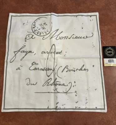 Surya Montpellier Pillow Cover, Cream Charcoal, 18x18” inches, French Farmhouse - Image 1 of 4