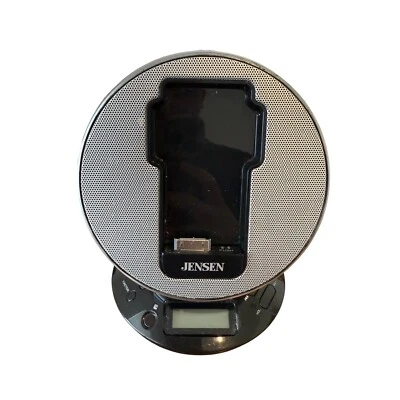 Jensen Universal Docking Music System for iPod FM Radio Alarm Clock - Image 1 of 4