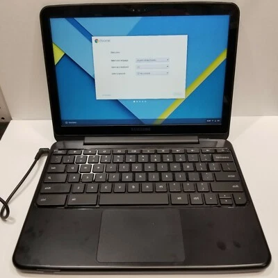 Chromebook Samsung 12,1 pulgadas Intel Celeron N3050 1,6 GHz, 2 GB RAM 16 GB eMMC Foto 1 de 4