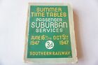 June 1947 Southern Railway Train Passenger Suburban Services Timetable