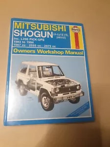 MITSUBISHI SHOGUN & L200 1983-94 HAYNES WORKSHOP MANUAL 1944 BRAND NEW FREE P&P - Picture 1 of 6