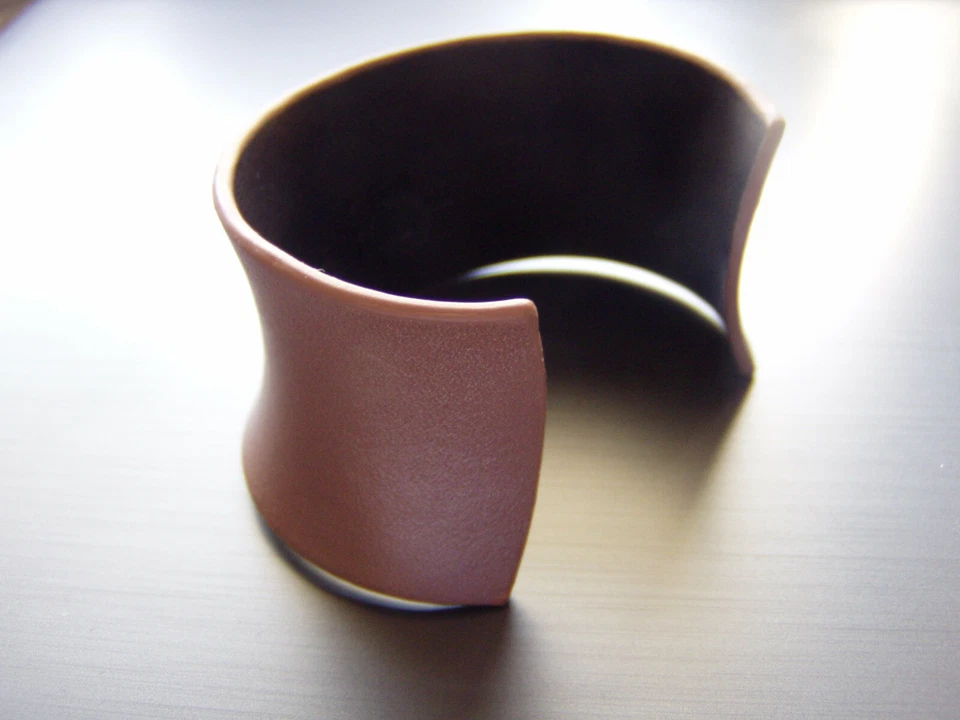 Pierre Lang Armreif 18 cm AS Leder dunkelrosé  *** Neuwertig *** - Bild 1 von 1