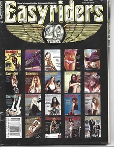 JUNE 1991 EASYRIDERS MAGAZINE MOTORCYCLES GIRLS MANN LOOK BACK THROUGH YEARS - Picture 1 of 1