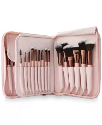 Luxie 30 Piece Rose Gold Makeup Brush Set in Pink Case - New Authentic MSRP$400 - Image 1 of 4