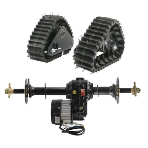 Electric Differential Motor,Rear Axle Kit,Snow Sand Track ATV Go Kart Snowmobile - Picture 1 of 21