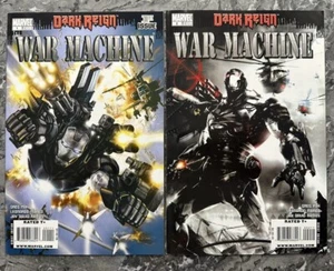 Lote de cómics War Machine 2 #1 + 2 Marvel Comics 2009 Dark Reign Iron Man en estado bastante bueno/casi nuevo - Imagen 1 de 6