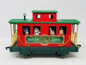 EZTEC North Pole Express Train Replacement Holiday Caboose G Gauge Christmas - Picture 1 of 8