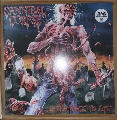 Cannibal Corpse - Eaten Back To Life ⚪️&🩸 🇺🇸 SEALED!! - Image 1 of 2