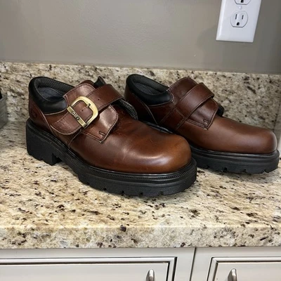 Dr Martens VTG England Brown Chunky Oxford Mary Jane Shoes Size 5 - Image 1 of 4