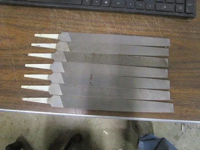 7 NOS Heller Nu-Cut 8" Mill Smooth Cut Metal Files USA - Image 1 of 4