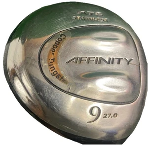 Affinity ATS Stainless 9 Wood 27* RH Light Ladies Graphite 39.5" New Velvet Grip - Picture 1 of 10