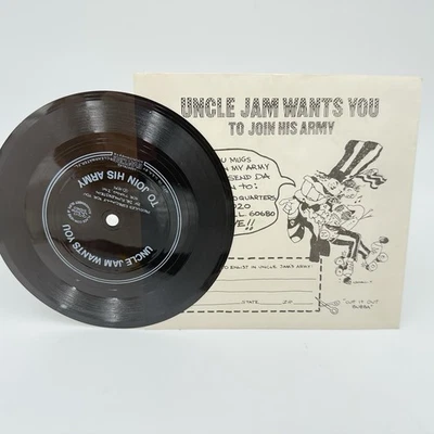 Funkadelic Uncle Jam Wants You To Join His Army Flexi-disc soul funk Hear Video - Image 1 of 4