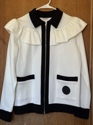 Chaqueta con Volantes Logo Miu Talla M Foto 1 de 4