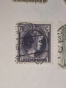 Vintage Luxemburg 70c Briefmarke gebraucht - #F730 - Bild 1 von 1