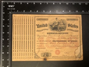 Ingresos de Estados Unidos; sello fiscal especial; fabricante de cigarros; 1888; usado - Imagen 1 de 1
