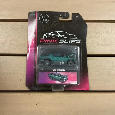 GMC Hummer EV - Escala 1/64 - Sellado fundido a presión Jada Pink Slips Foto 1 de 4