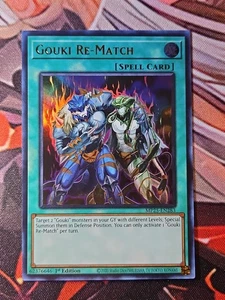 Gouki Re-Match MP25-EN283 2025 Mega-Pack Ultra Rare 1st Edition NM  - Picture 1 of 2