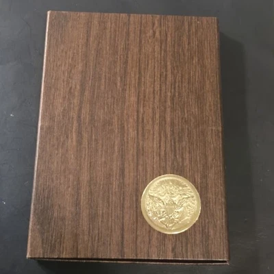 1971 S Eisenhower  SILVER Dollar Proof Coin US Mint Brown Box OGP🔥 NICE! - Image 1 of 4