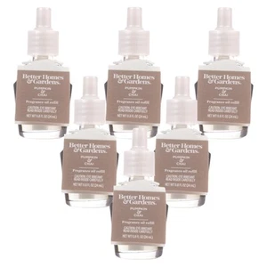 6X Better Homes & Gardens Aroma Accents Oil Refill 24 mL, Pumpkin & Chai Bulbs - Picture 1 of 6