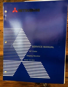 Mitsubishi HA3905 HA 3905 Monitor Service Manual *Original* - Picture 1 of 1