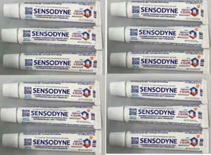 12x Sensodyne Tubes of Sensitive Mouth Toothpaste 0.8oz Tubes Mint exp 5/2025 - Picture 1 of 1