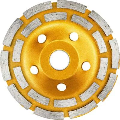 VORFAL Diamant Schleiftopf 125 Segment Schleifteller Betonschleifer 125 mm Topfscheibe