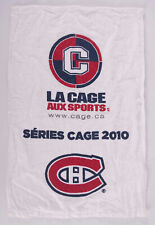 Serviette des Canadiens de Montréal Coupe Stanley 2010 série séries éliminatoires *25z0919p