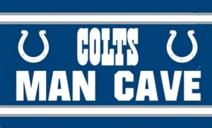 "Bandiera grotta uomo NFL Indianapolis Colts 3' x 5' 36"" x 60" - Foto 1 di 1