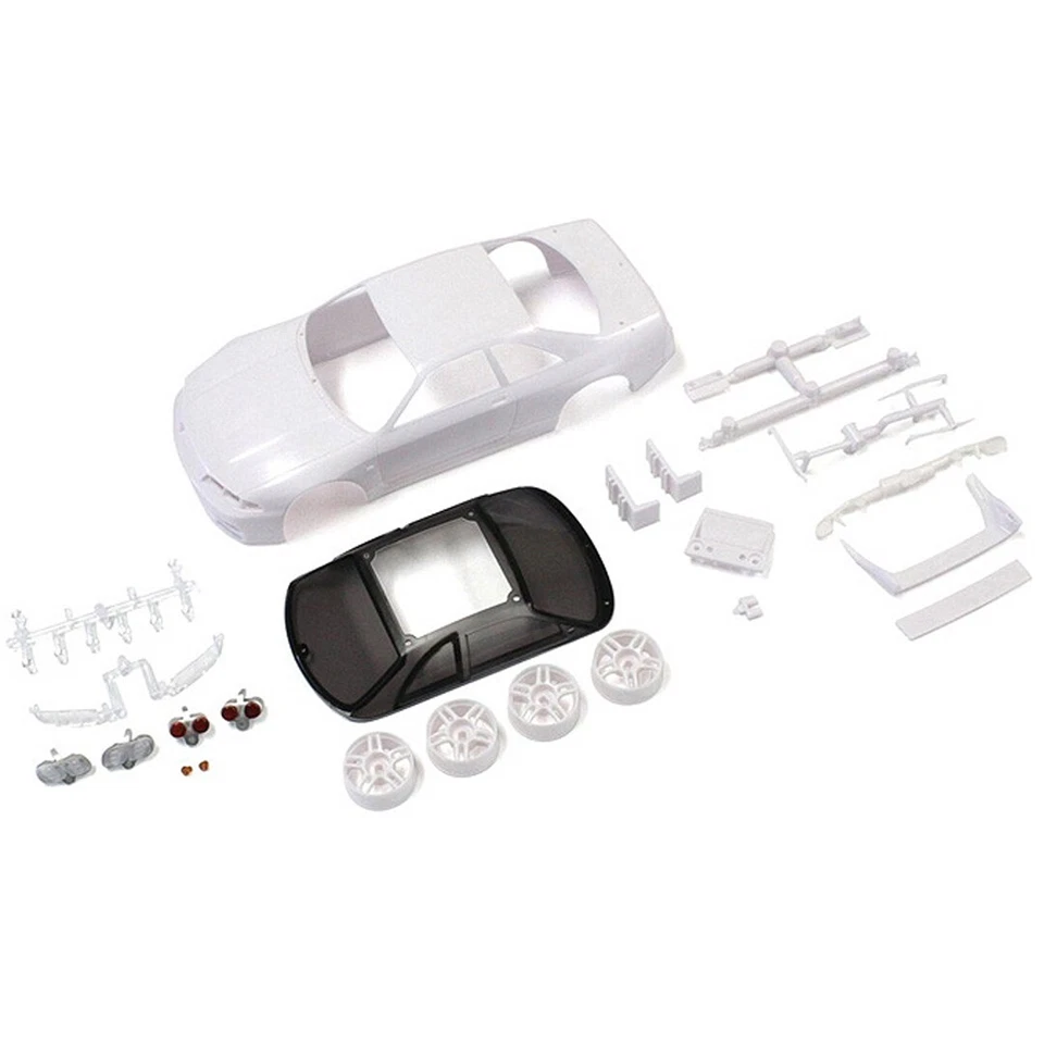 NEW Kyosho Nissan SKYLINE GT-R R33 White Body Set with Wheels : Mini-Z - Image 1 of 1
