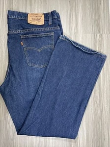 Vintage 90s 80s NWOT Levi's 517 Orange Tab Jeans 42x30 Made In USA | Never Worn - Picture 1 of 10