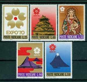 1970EXPO Osaka,Castle,Virgin Mary,Fujiyama,Shintoism holy mountain,Vatican556MNH - Picture 1 of 1