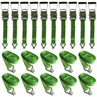 Ratchet Strap 50mm 5T Cargo Tie Down Lashing 6 Metre Recovery Pack of 10