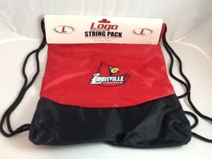 Louisville Cardinals stringpack, backpack, tote, gym or gameday bag NWT! - Picture 1 of 4
