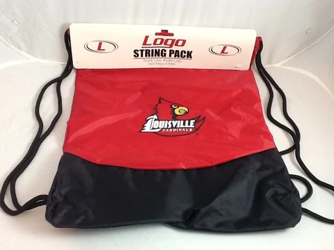 Louisville Cardinals stringpack, backpack, tote, gym or gameday bag NWT! Cover