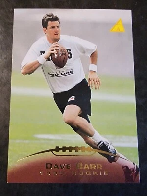 1995 Pinnacle Football #230 Dave Barr  - Image 1 of 2