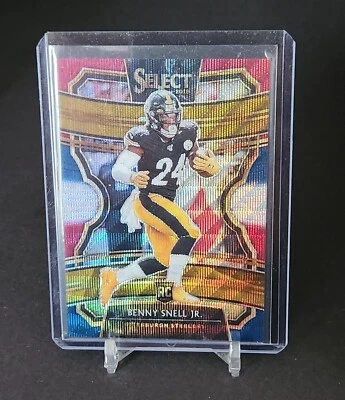 2019 Panini Select Concourse Tri-Color Prizm #36  Benny Snell Jr  Rookie RC /199 - Image 1 of 3