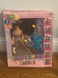 VINTAGE BETTY TEEN BENDABLE DOLL M&C NEW Sealed Cocktail & Party Fashions - Picture 1 of 2
