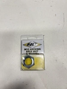 Bolt Motorcycle Hardware, Inc Locking Axle Nut 22Mm Axn22 - Picture 1 of 3