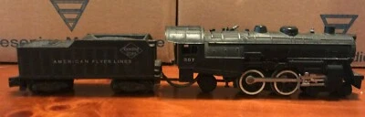 American Flyer Model 307 Reading 4-4-2 Atlantic Locomotive - Image 1 of 4