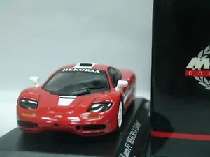 WOW EXTREMELY RARE McLaren BMW F1 GTR SWB Red White Ld 999 1:43 Minichamps-Spark - Picture 1 of 3