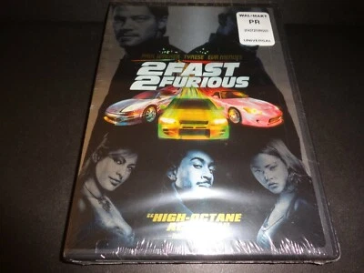 2 FAST 2 FURIOUS-Ex cop PAUL WALKER gets a chance to redeem himself w/TYRESE-DVD - Image 1 of 4
