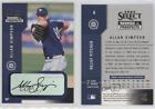 2002 Select Rookies & Prospects Allan Simpson (Black Ink) #5.1 Rookie Auto Rc