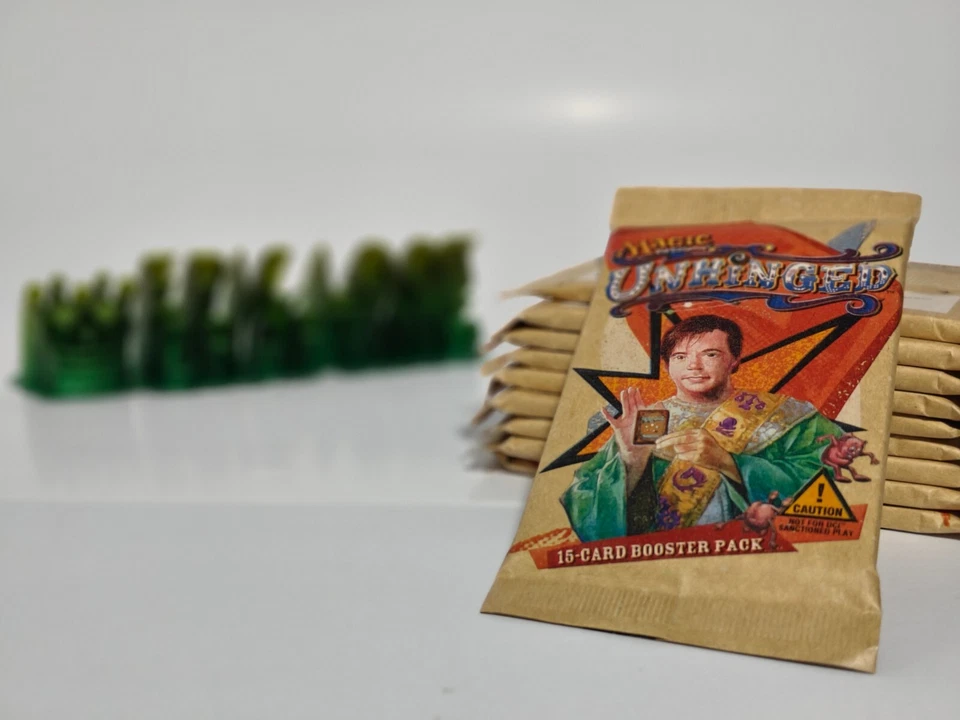 Magic The Gathering Unhinged Booster Pack NEW FACTORY SEALED English - Image 1 of 1
