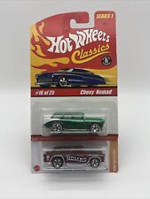 Chevy Nomad 2005 Hot Wheels Classics #16 & 2023 Classic ‘55 Nomad Lot Of 2